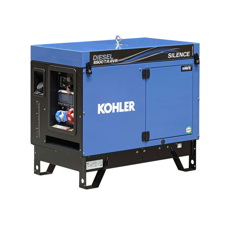 KOHLER-SDMO 6500 TA SILENCE C5 - Groupe électrogènes Triphasé Diesel - Avec AVR