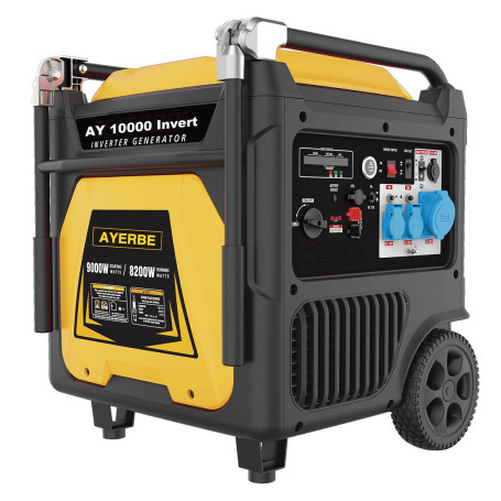 AYERBE AY 10000 INVERT E - Groupe électrogène 230V Inverter sur roues