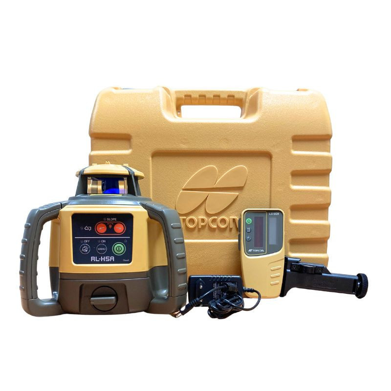 TOPCON RL-H5A - Pack Niveau Laser Rotatif Automatique avec cellule LS-80X