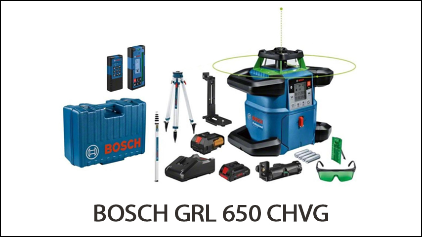 Laser de chantier double pente BOSCH GRL 650 CHVG