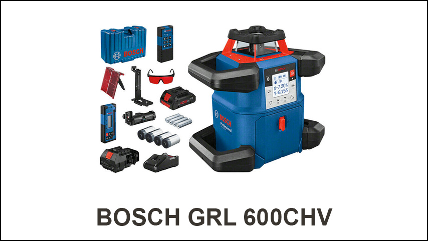 Laser de chantier double pente BOSCH GRL600CHV