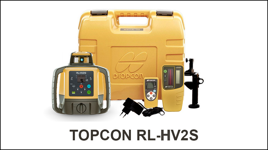 Laser de chantier double pente TOPCON RL-HV2S