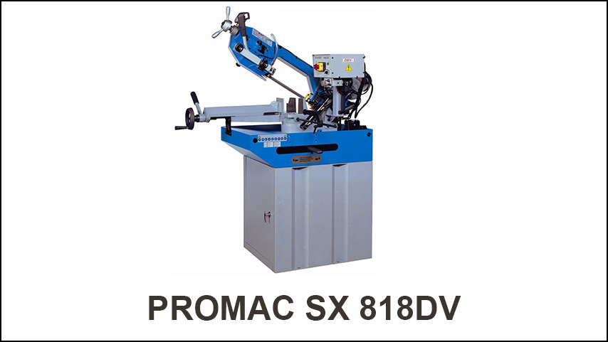 PROMAC SX-818 DV - Scie à ruban à métaux